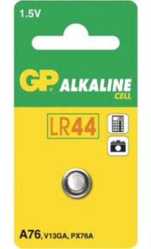 1x GP LR44 1.5V Batteries A76 LR 44 AG13 357 L1154 Batterijen, accu's